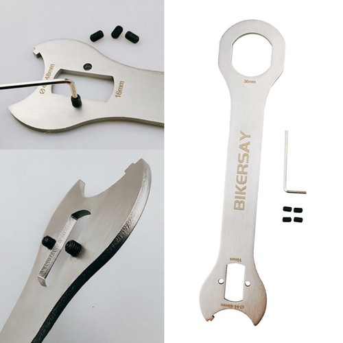 Bike wrench steel - wrench, lock