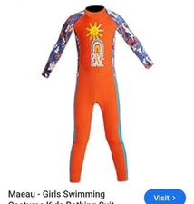 Maeau Kids Girls Boys Wetsuit