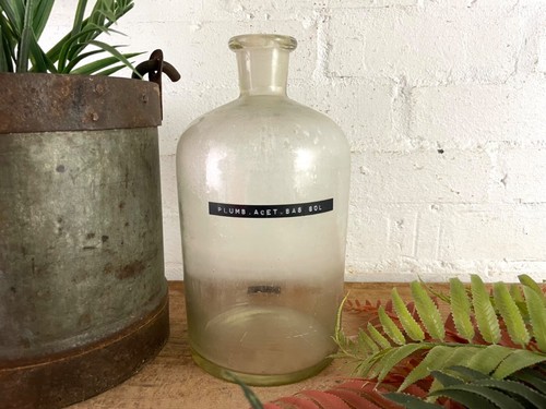 Large antique vintage glass - large,