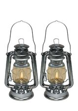 2x Traditional Hurricane Lantern - Hearth & Home - Uses Paraffin