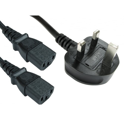 Iec c13 double mains - x2,