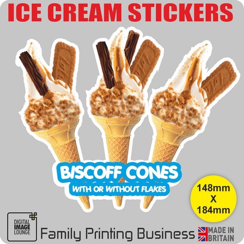 Ice cream stickers cones - cones,