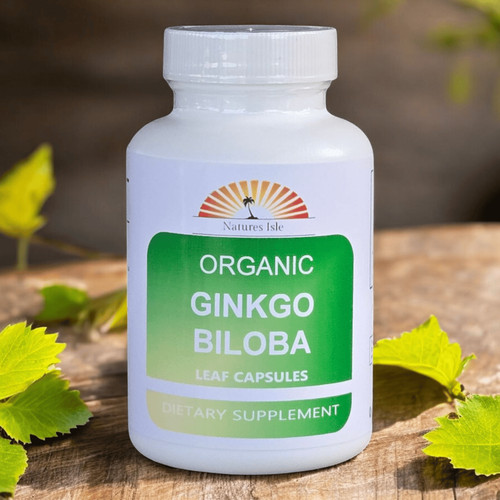 Ginkgo biloba leaf capsules - ginkgo,