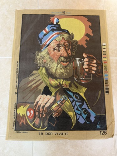 Needlepoint painted canvas - needlepoint,