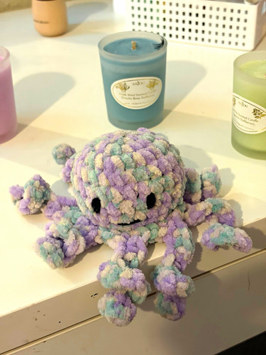 Plush stuffed octopus - soft, toy