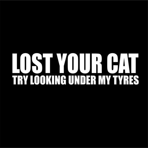 Funny car sticker caravan - funny,