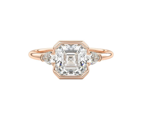 14k rose gold lab - 14k,