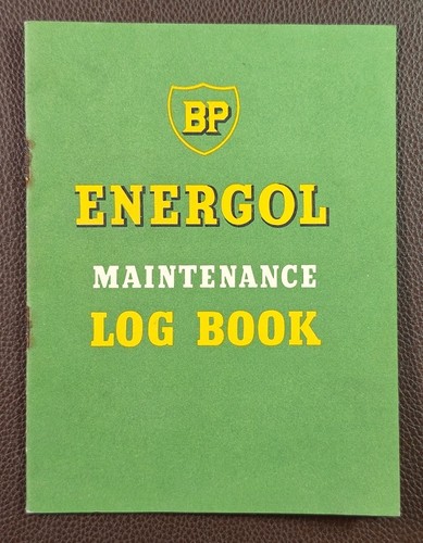 Vintage energol maintenance - bp,