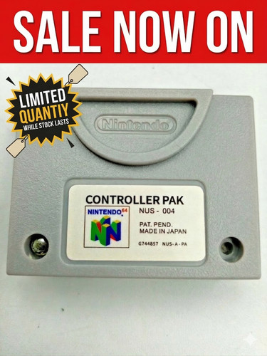 Official n64 memory card - official,