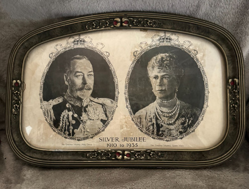 Vintage frame double picture - double,