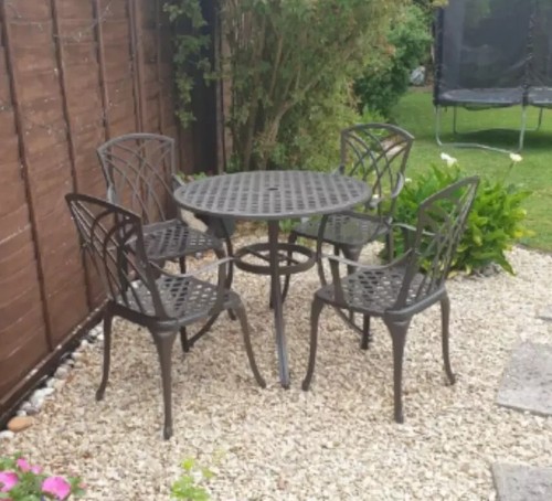 Vintage dining set - vintage, cast