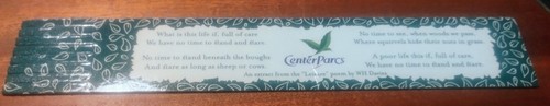 Center parcs poem - parcs, leather