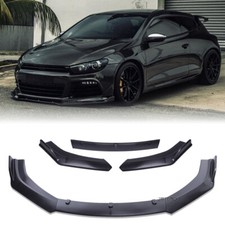 For VW Scirocco TSI 2009-2017 Front Bumper Lip Spoiler Splitter Body Kit Matte