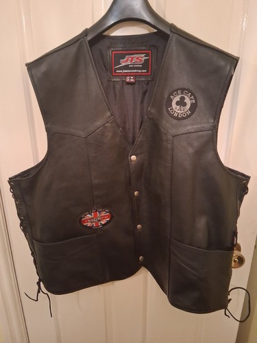 Jts leather waist coat - waist, with