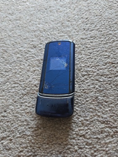 Motorola krzr blue silver - motorola,