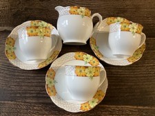 Retro Deco Tea Set –Jug + 3