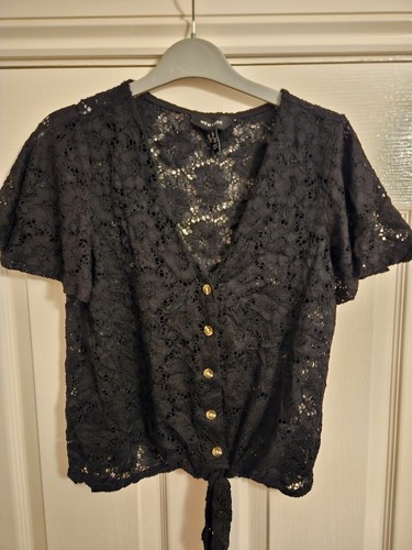 Womens size black cropped - size,