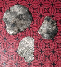 Hammered Silver Coins 3pcs