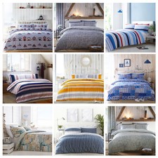 Duvet set seaside beach hut