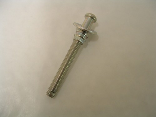 Rear brake adjustable pushrod