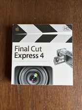 Genuine Apple Final Cut Express 4 HD - Video Editing Software OSX 10.4 UPGRADE