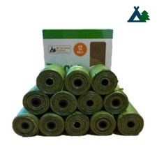 UK Strong Biodegradable Pet/Dog Waste Poop Bags Box of 12 Rolls, 180 Bags