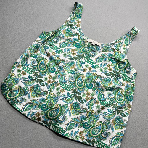 Loft paisley tank - loft, green