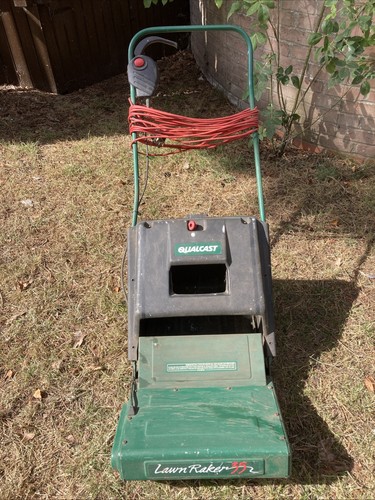 Qualcast electric lawn - qualcast, raker