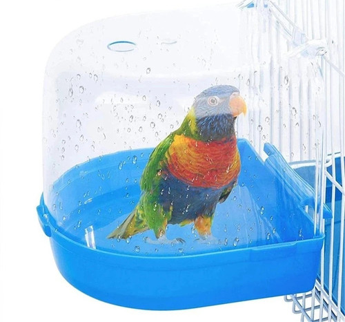 Classic caged bird bath aviary - bird,