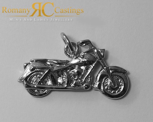 925 sterling silver motorbike - sterling,