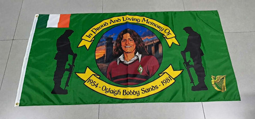 Bobby sands memorial flag - sands,