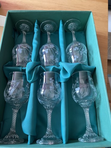 Donegal crystal set wine - set, of