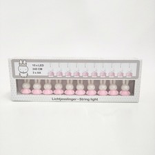 Miffy Unused 10-string garland light illumination Pink white 5-1108G♪