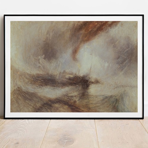 Turner print snowstorm - print,
