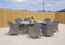 Rattan Dining Table and Chairs