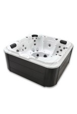 3 Seats & 2 Lie Down Hot Tub For Sake With Lid White And Grey Outer Case