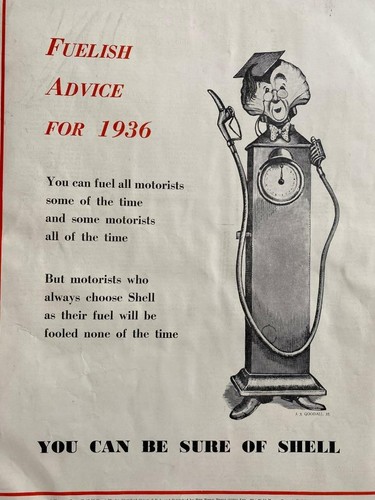 1936 advert sure shell - 1936,