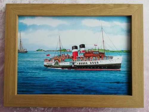 The waverley paddle steamer - the,