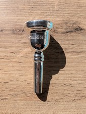 Schilke 51D Large (long shank) Trombone And Euphonium Mouthpiece Silver Plated