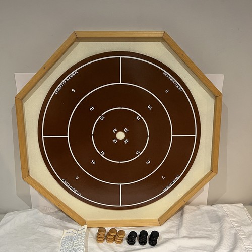 Canadian crokinole checkers - canadian, &