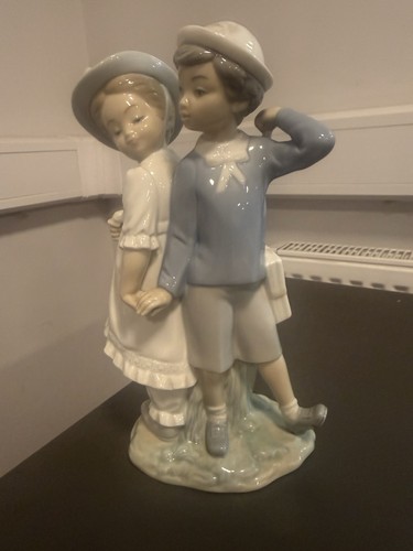 Lladro boy girl - boy, &