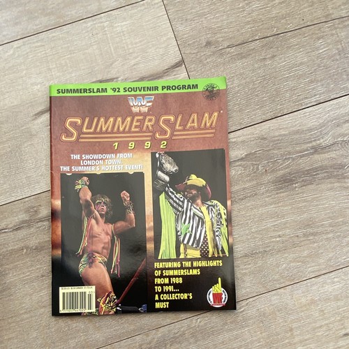 Wwf summerslam 1992 souvenir - summerslam,