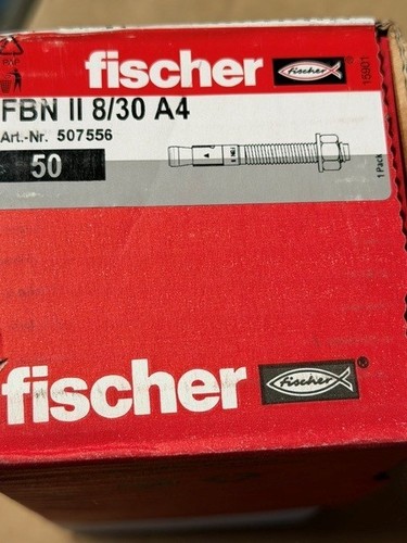 Fischer fbn 30 anchor - fischer,