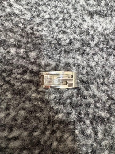 Gucci logo ring - gucci, silver