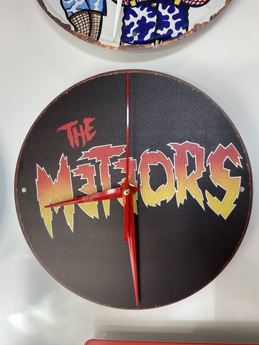 Meteors psychobilly clock - meteors,