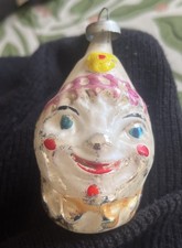 Vintage German Glass Clown