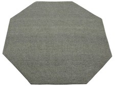 Gray Carpet 100% Wool 150x150