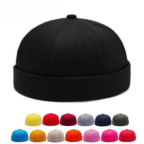 Men women cotton docker hat - men,