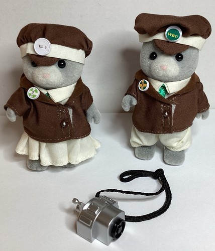 Sylvanian families bus driver - bus,