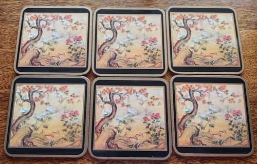Vintage pimpernel coasters - pimpernel,